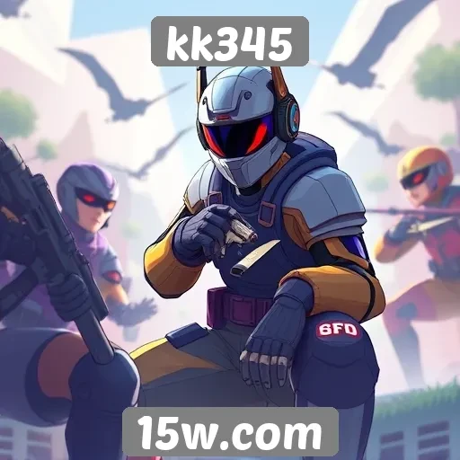 Parceria entre kk345 e desenvolvedores de jogos